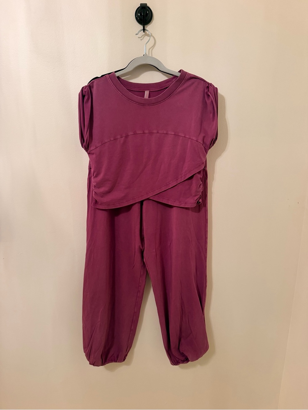 Free People FP Movement Hot Shot Crossover Set – Pink Fuchsia – NWOT - Picture 3 of 9
